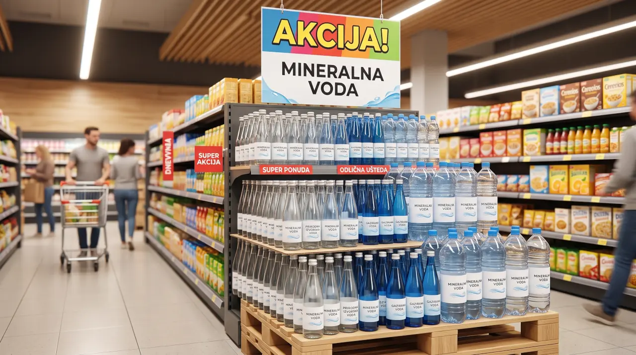 Najjeftinija Mineralna voda na akciji u marketima Najjeftinija Mineralna voda na akciji u marketima