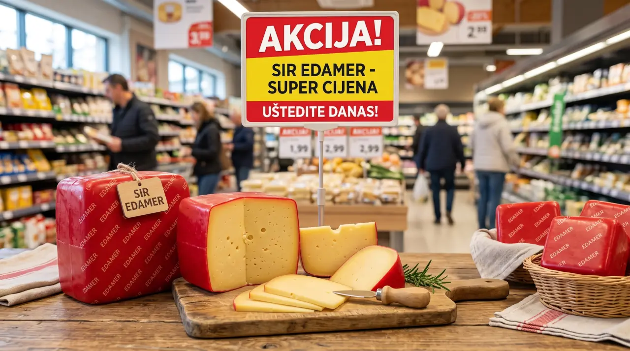 Najjeftiniji Sir Edamer na akciji u BiH